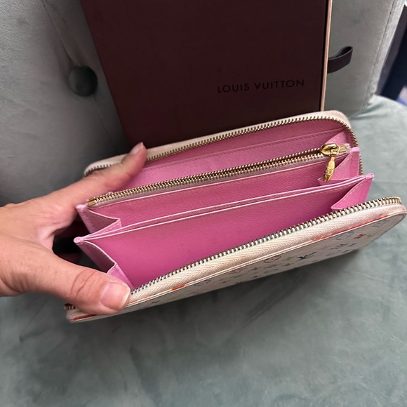 Louis Vuitton multi coloured full zippy long wallet - Picture 2 of 3